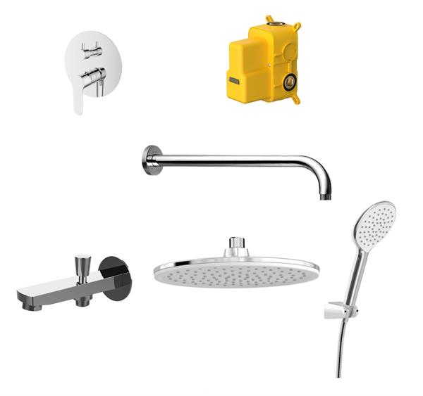 Şık banyo armatürleri